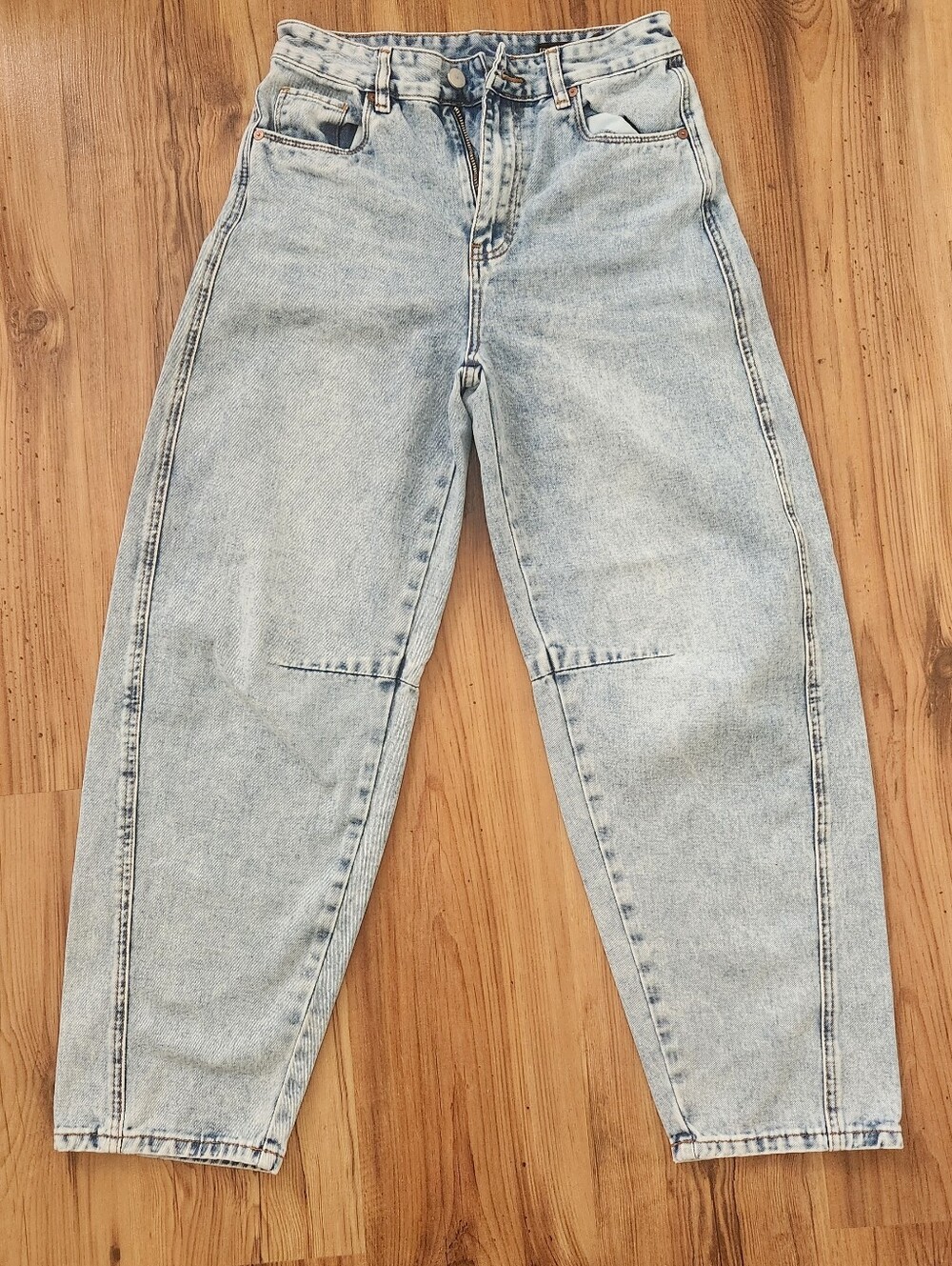 Blank Nyc High-Waist Light Wash Women’s Jeans Barrel Sz 26